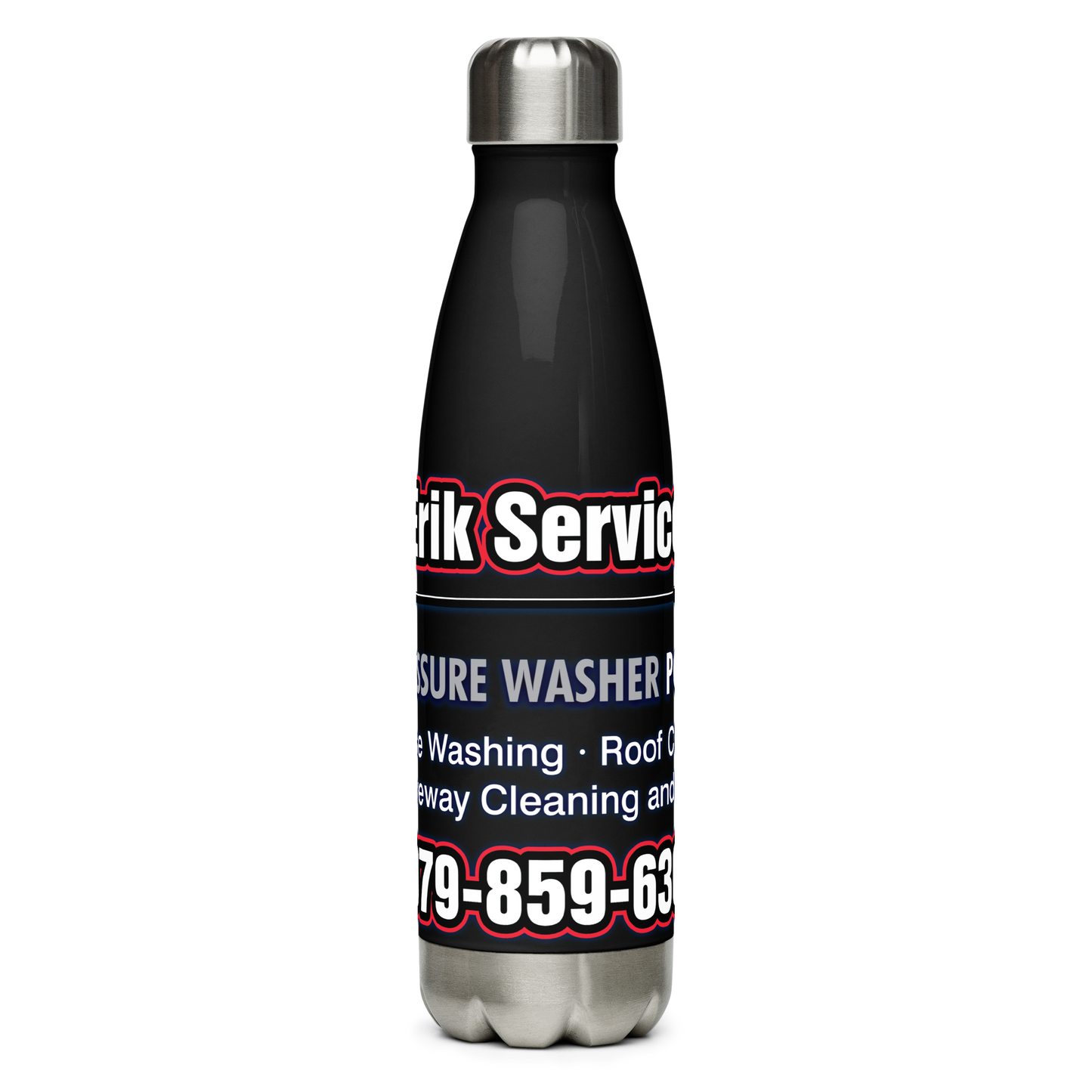 Erik Services Stainless Steel Water Bottle