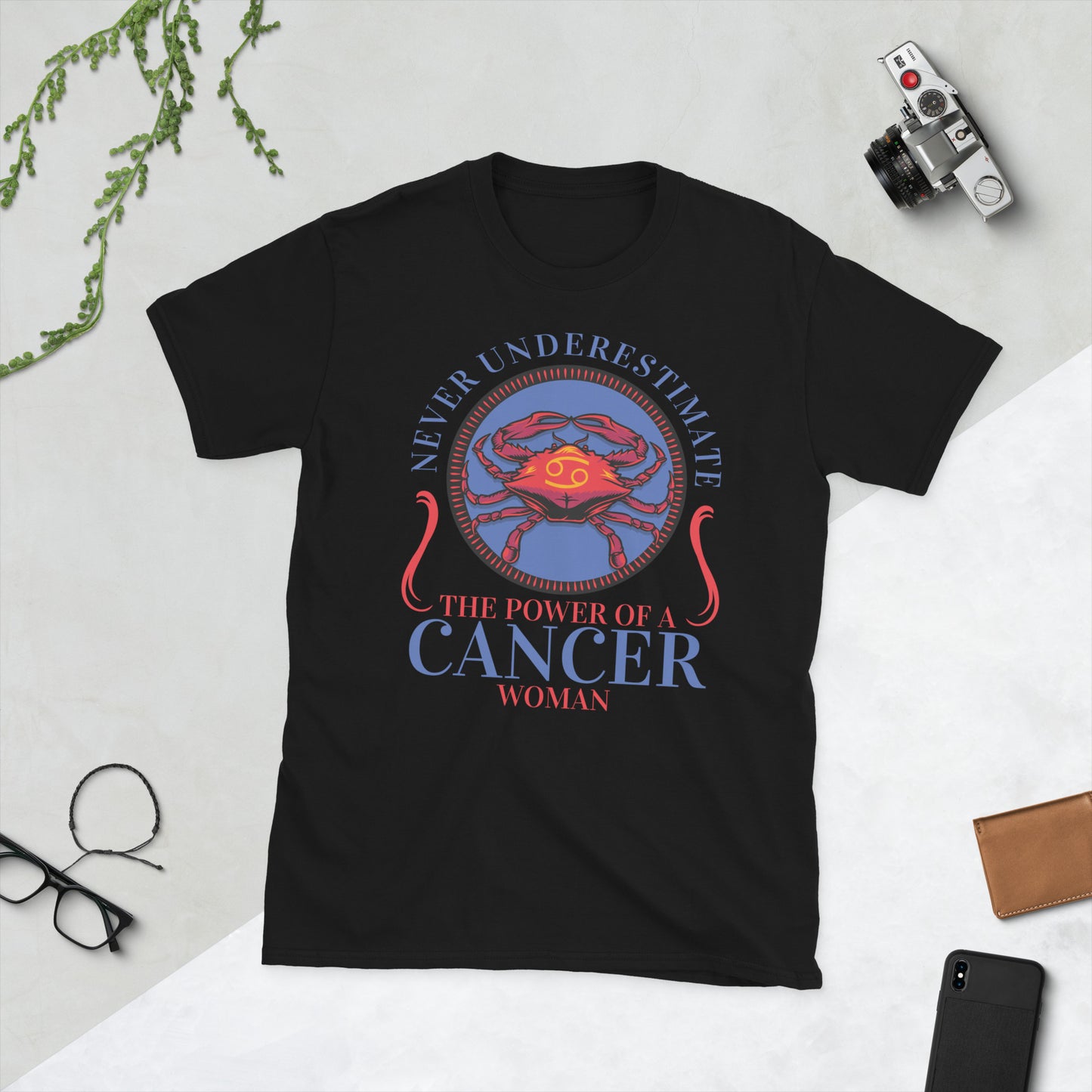 Women Cancer Zodiac T Shirts