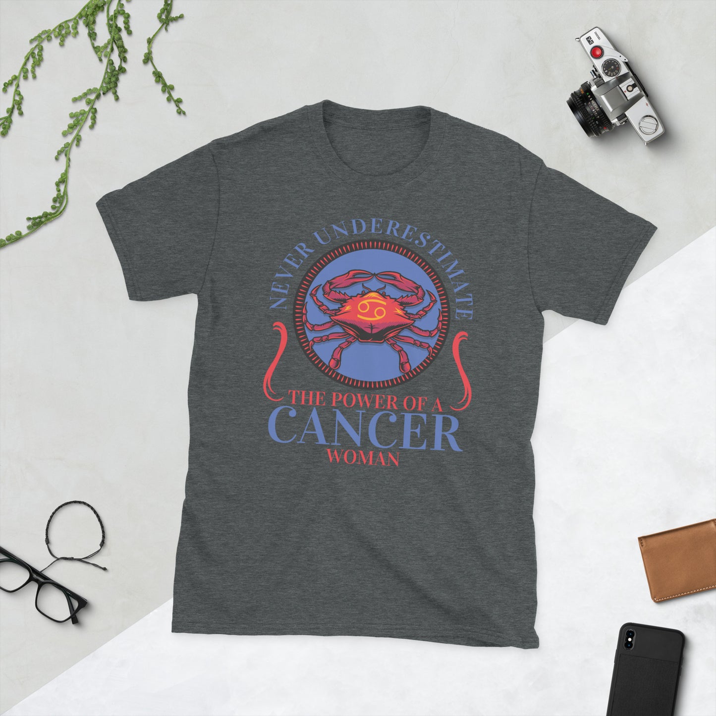 Women Cancer Zodiac T Shirts