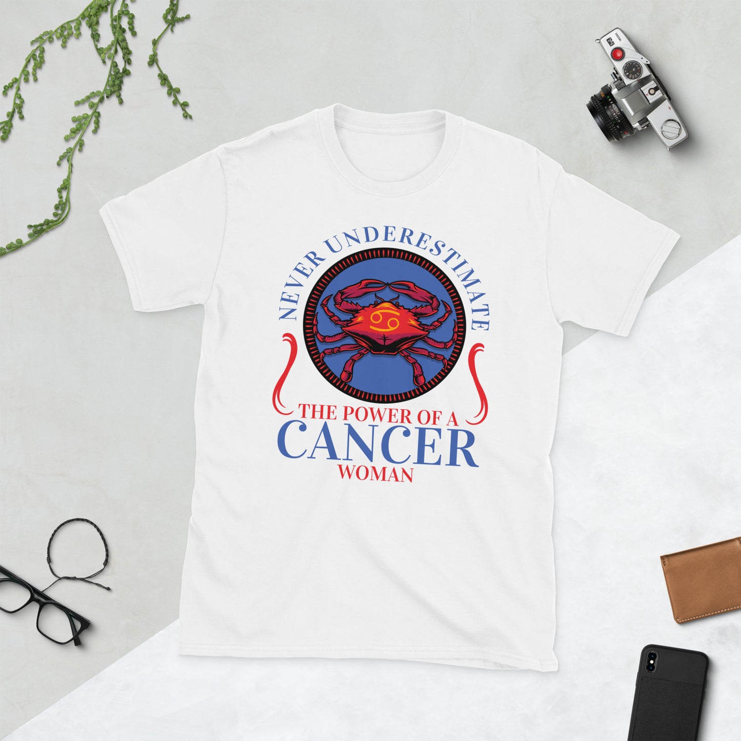 Women Cancer Zodiac T Shirts