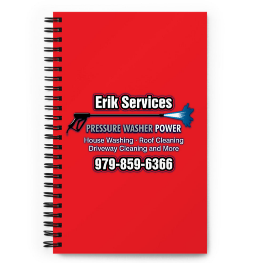 Erik Services Spiral Notebook