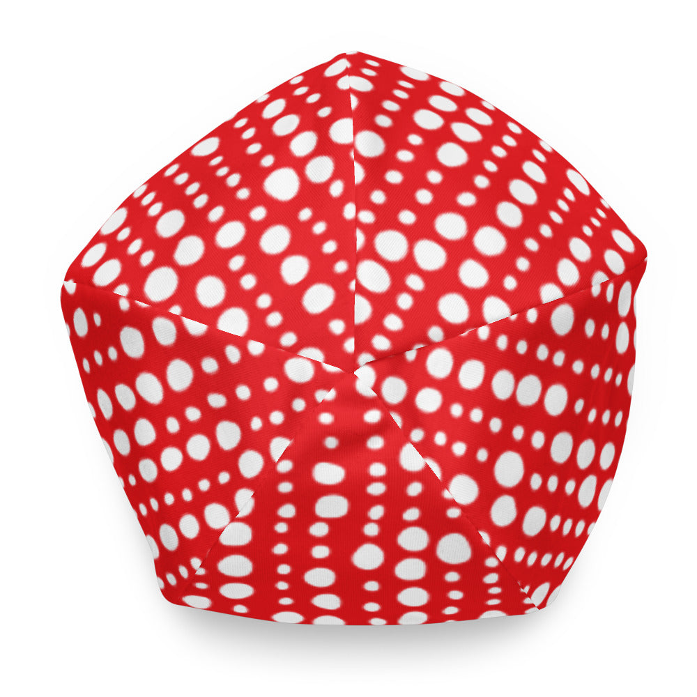 Red Polkadot Beanie