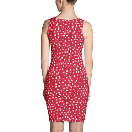 Women Red Love Dress