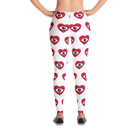 Women Love Eye Leggings