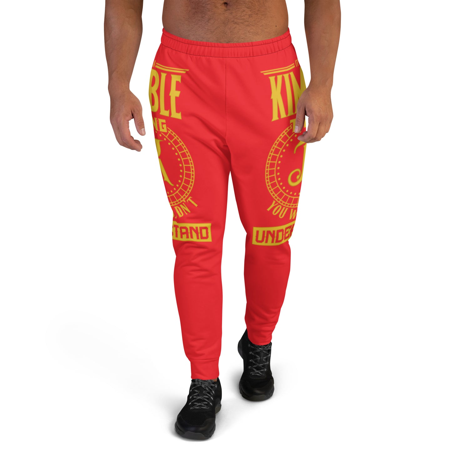 Men Red Kimble Thing Joggers