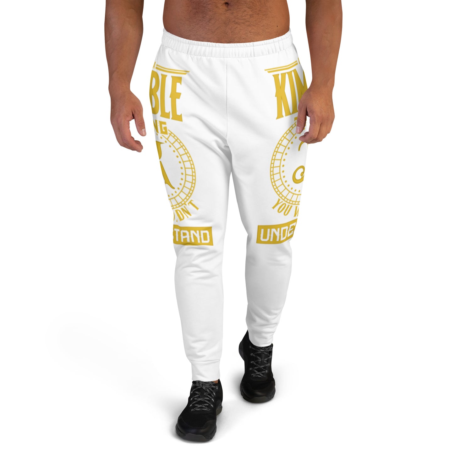 Men White Kimble Thing Joggers