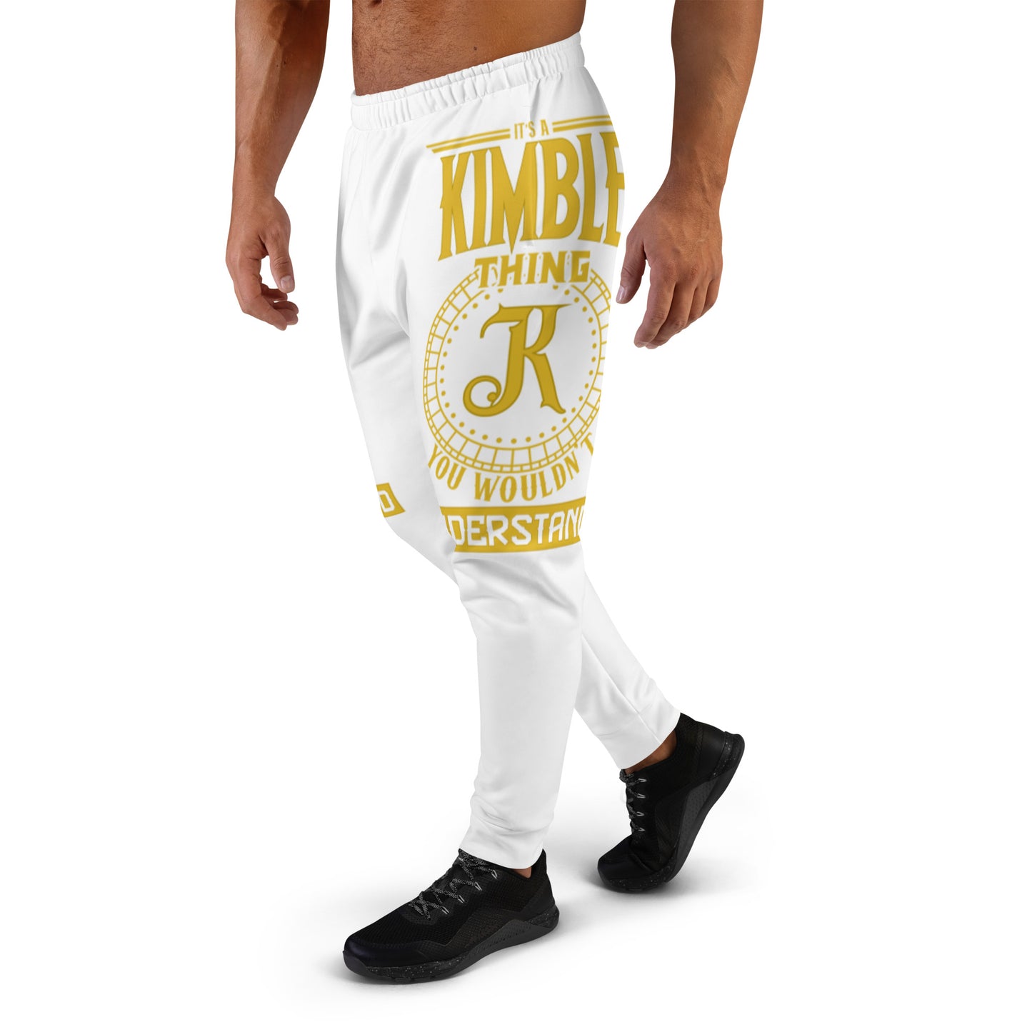 Men White Kimble Thing Joggers