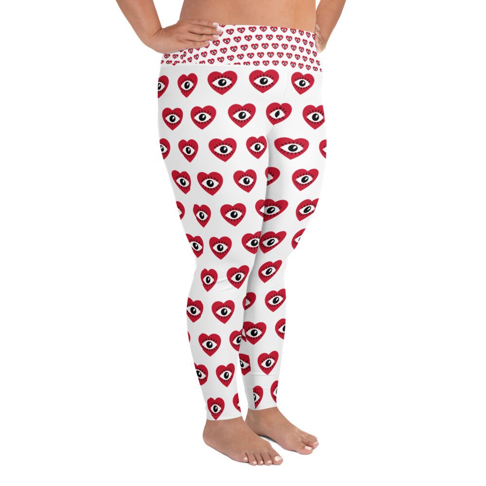 Love Eye Plus Size Leggings