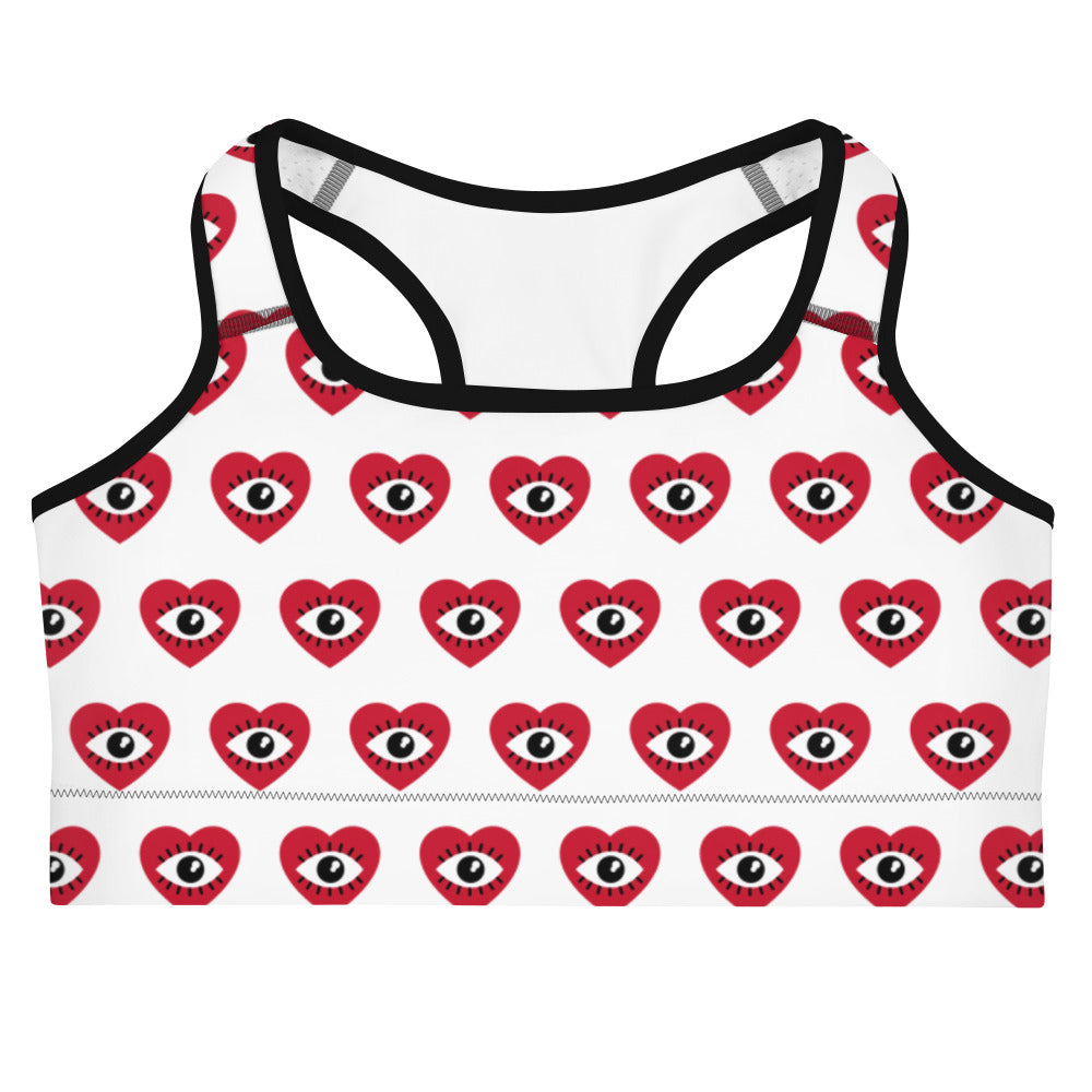 Women Love Eye Sports bra