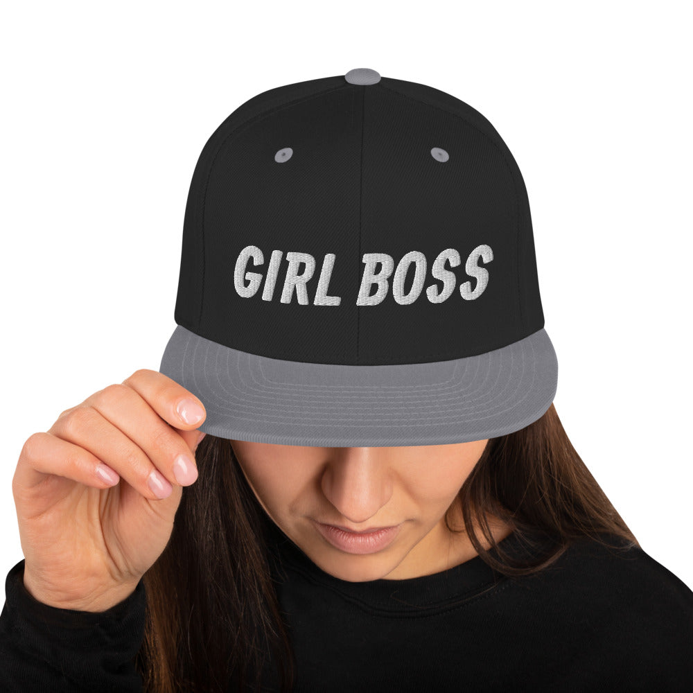 Women Girl Boss Snapback Hats