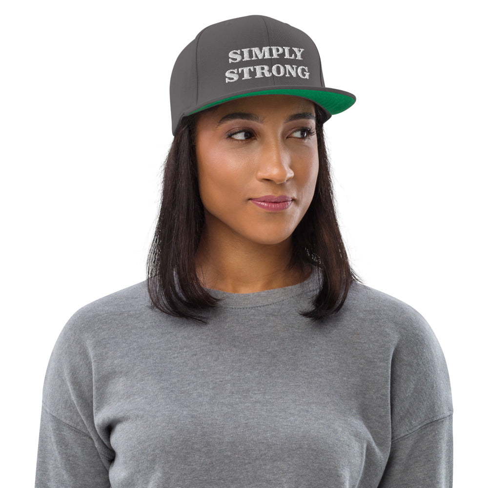 Women Simply Strong Snapback Hats