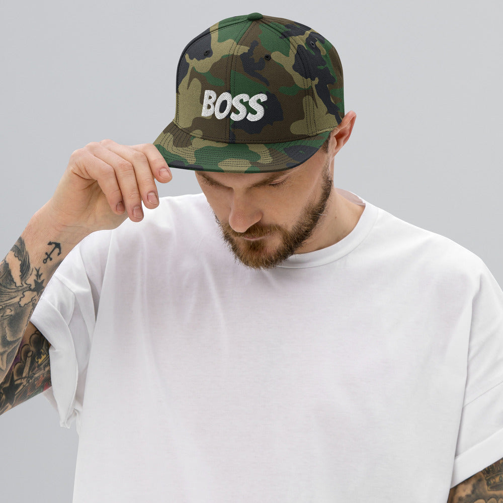 Men Boss Snapback Hats