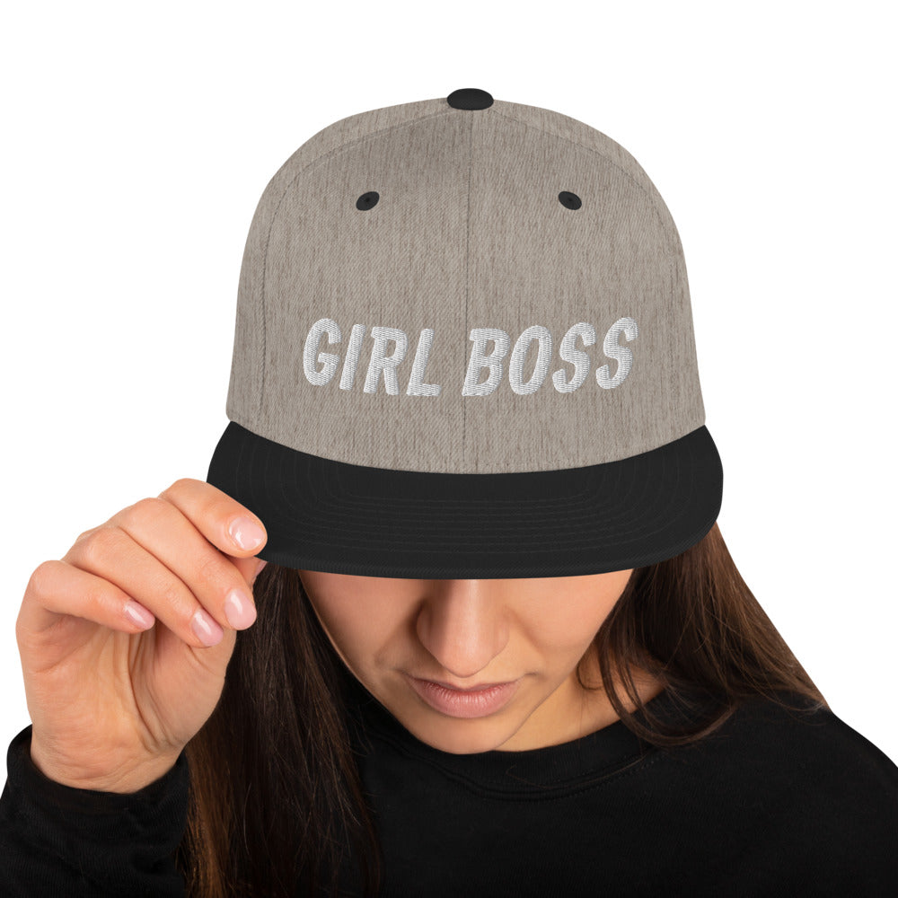 Women Girl Boss Snapback Hats