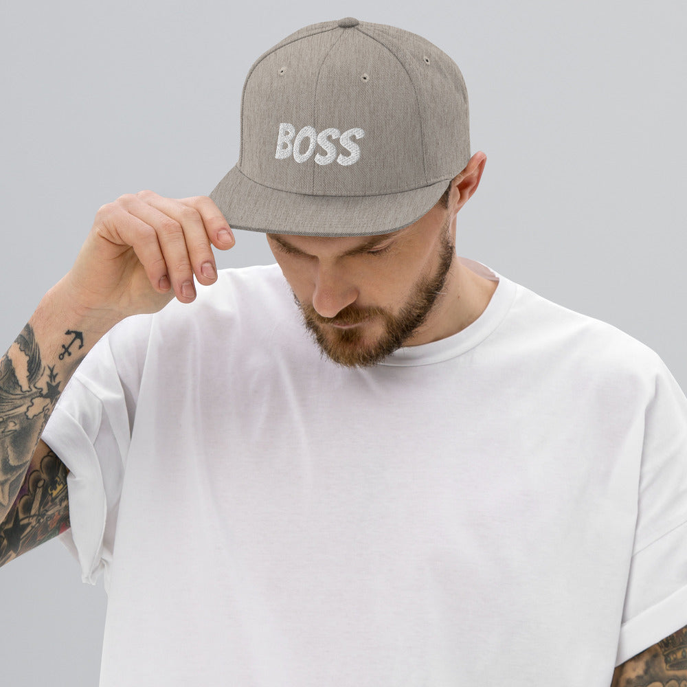 Men Boss Snapback Hats