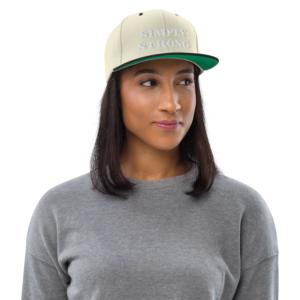 Women Simply Strong Snapback Hats