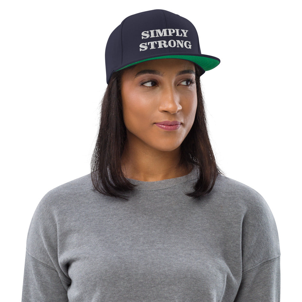 Women Simply Strong Snapback Hats