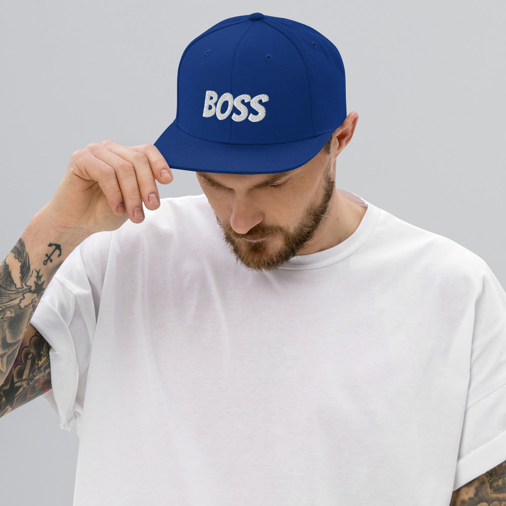 Men Boss Snapback Hats