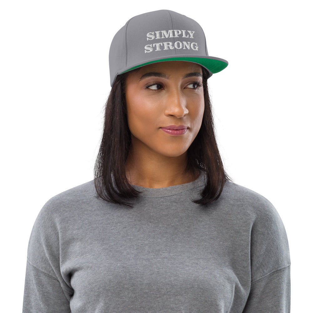 Women Simply Strong Snapback Hats