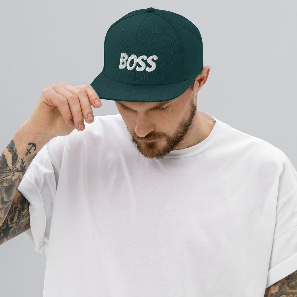 Men Boss Snapback Hats