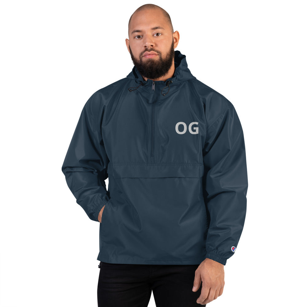 Men OG Embroidered Champion Jackets