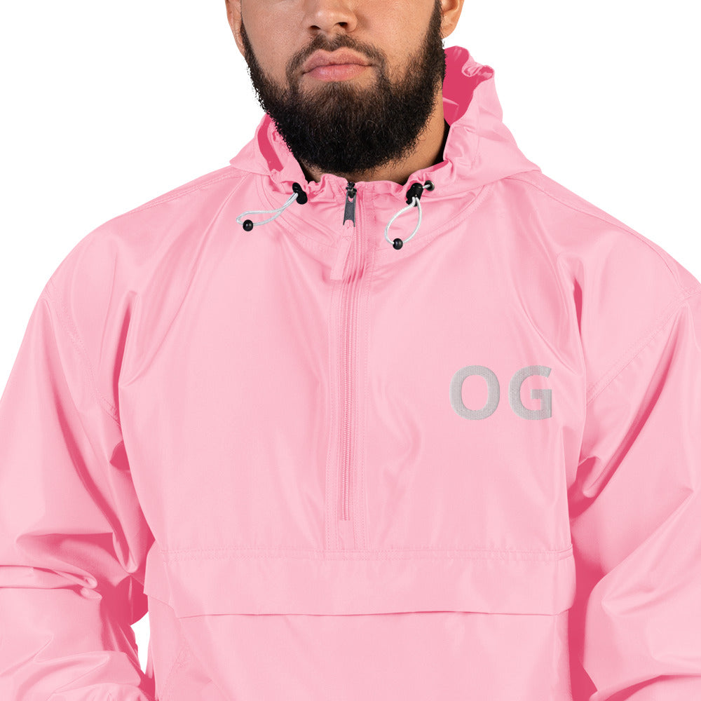 Men OG Embroidered Champion Jackets