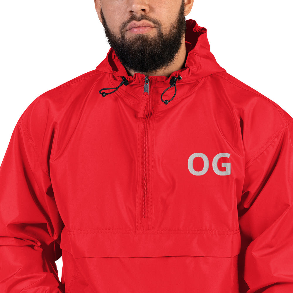 Men OG Embroidered Champion Jackets