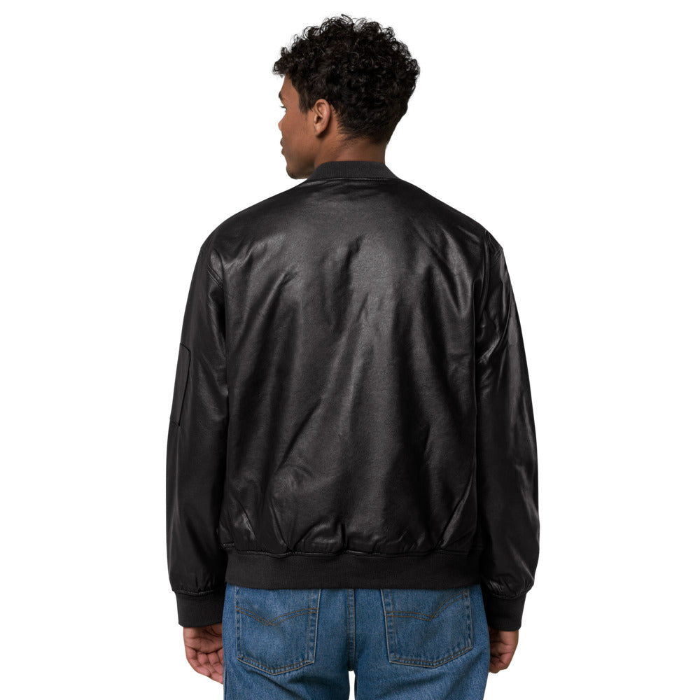 Boss Leather Bomber Jackets