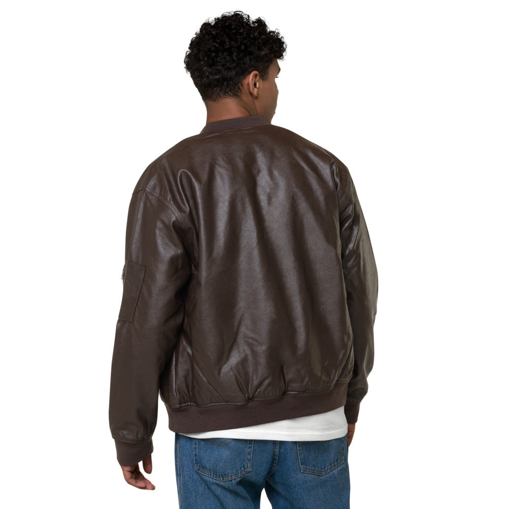 Boss Leather Bomber Jackets