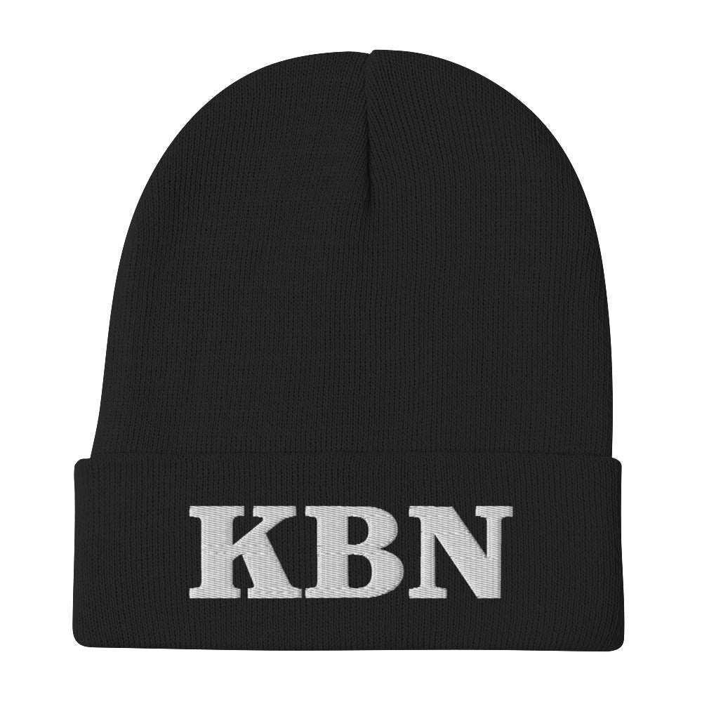 KBN Embroidered Unisex Beanie