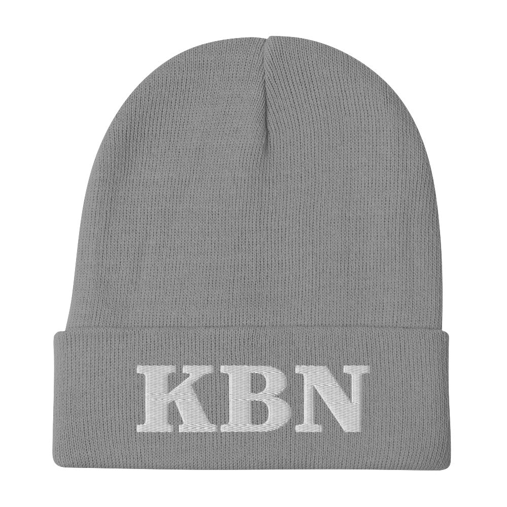 KBN Embroidered Unisex Beanie