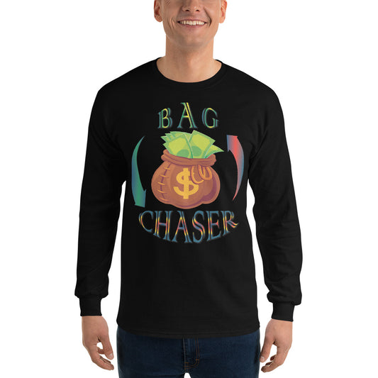 Men Bag Chaser Long Sleeve Shirt