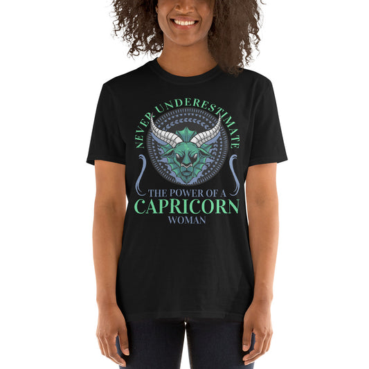 Women Capricorn Zodiac T Shirts