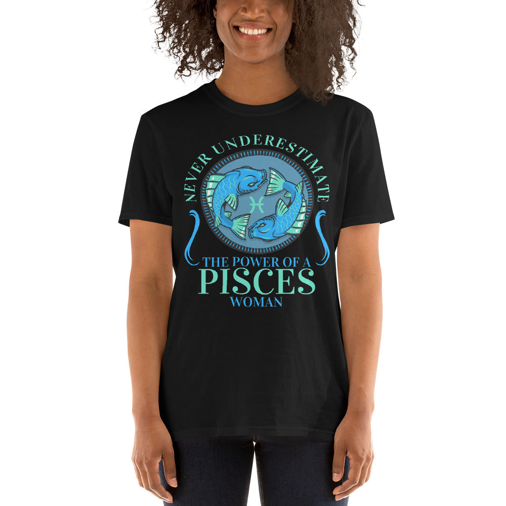 Women Pisces Zodiac T Shirts