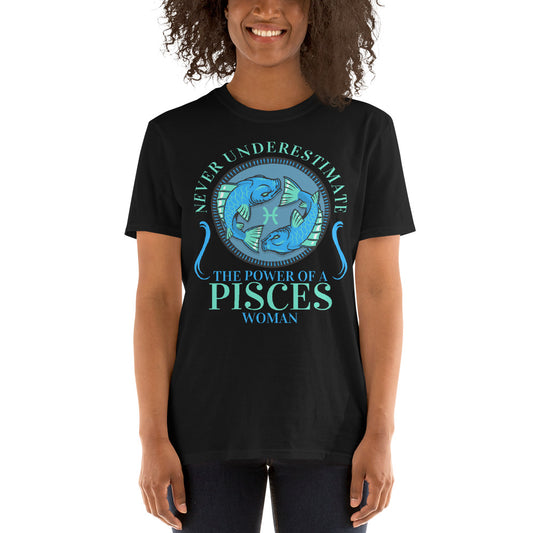 Women Pisces Zodiac T Shirts