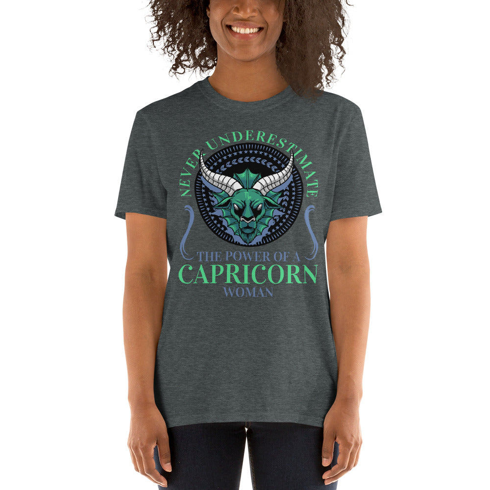 Women Capricorn Zodiac T Shirts