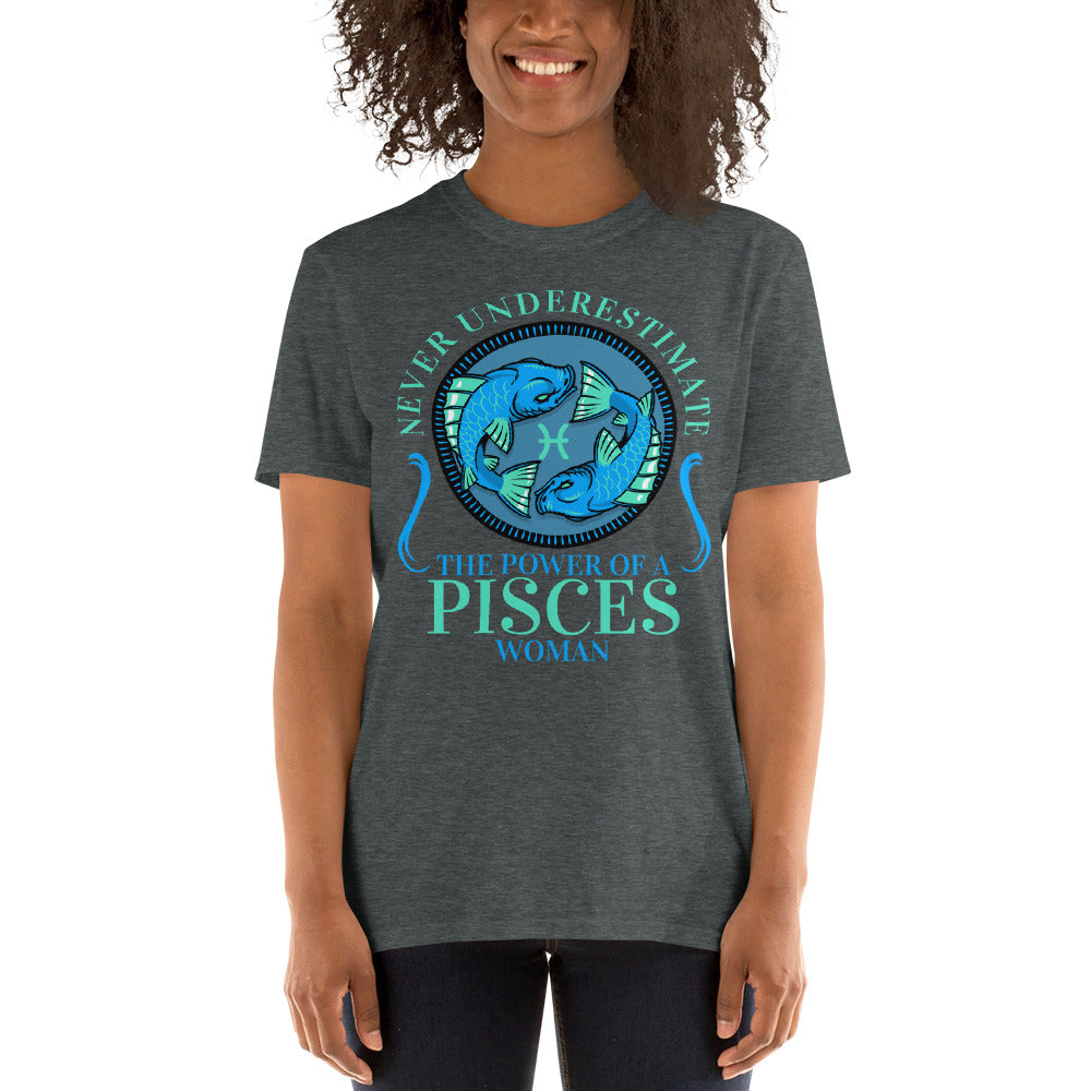 Women Pisces Zodiac T Shirts