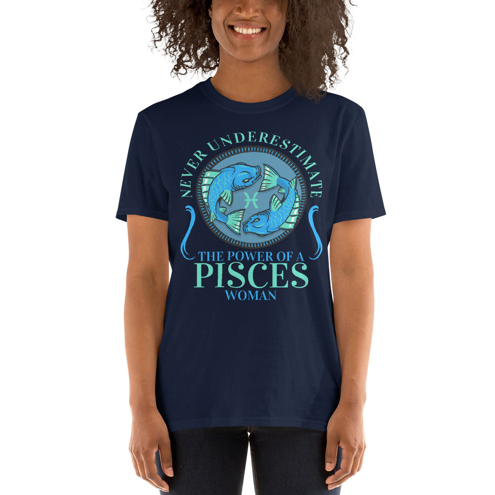 Women Pisces Zodiac T Shirts