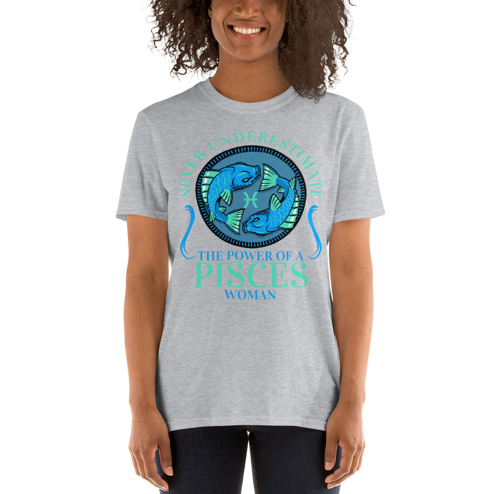 Women Pisces Zodiac T Shirts