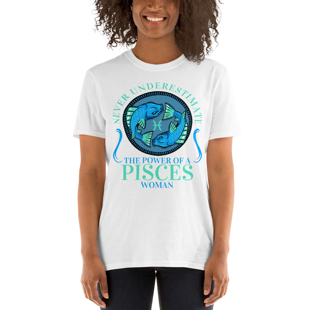 Women Pisces Zodiac T Shirts