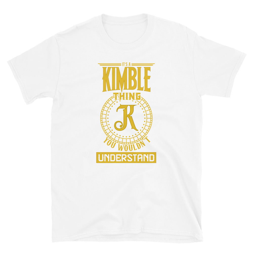 Kimble Thing Unisex T Shirts