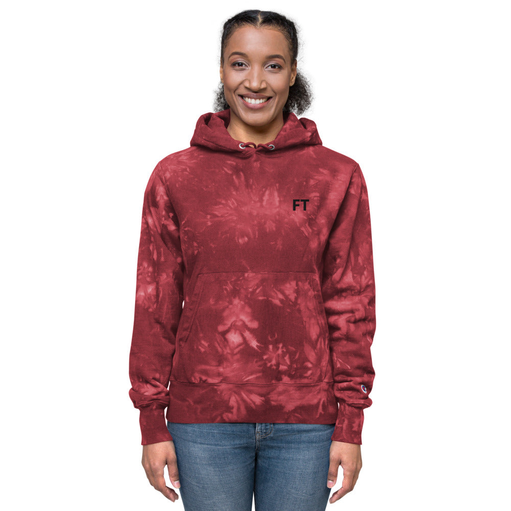 Women Berry Champion Tie-Dye Hoodie