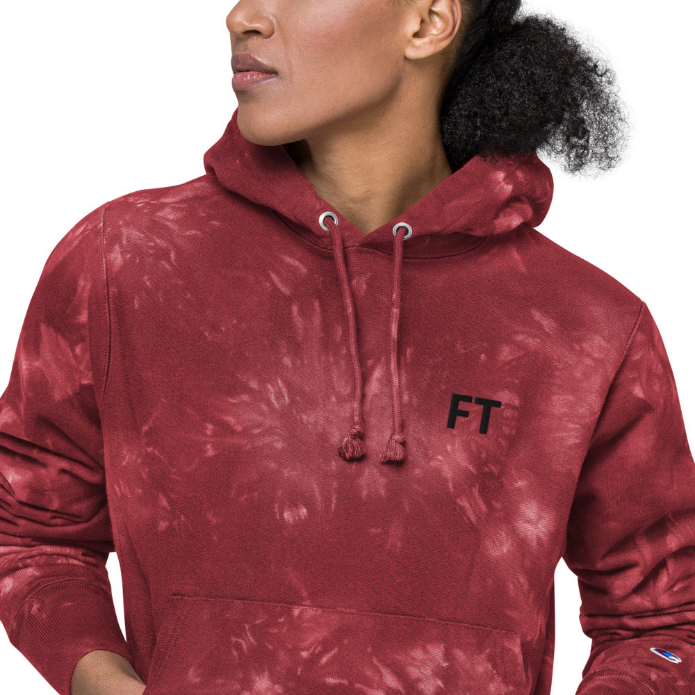 Women Berry Champion Tie-Dye Hoodie