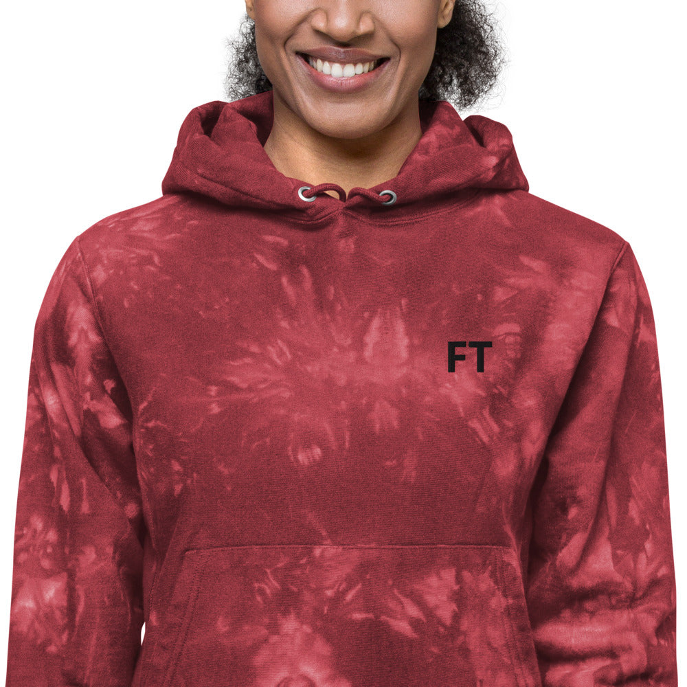 Women Berry Champion Tie-Dye Hoodie