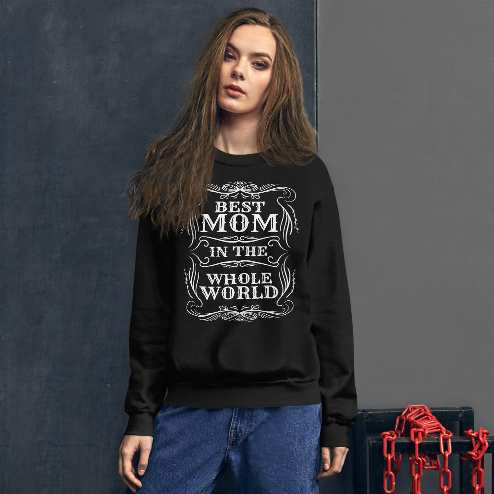 Women Best Mom Sweatshirts