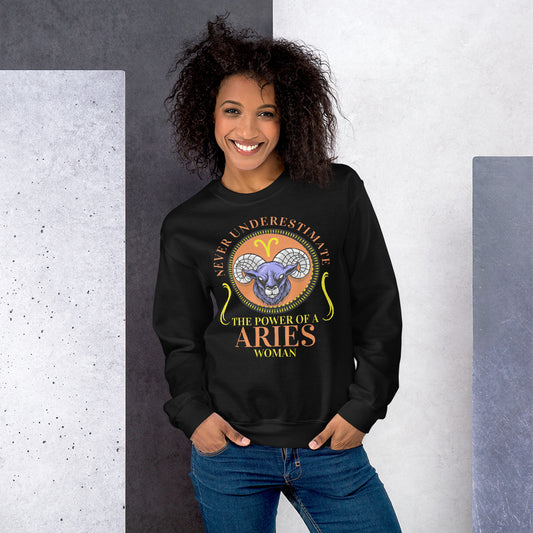 Women Aries Sweatshirts