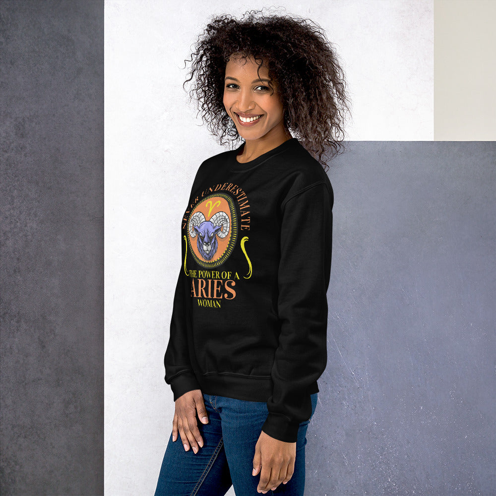 Women Aries Sweatshirts