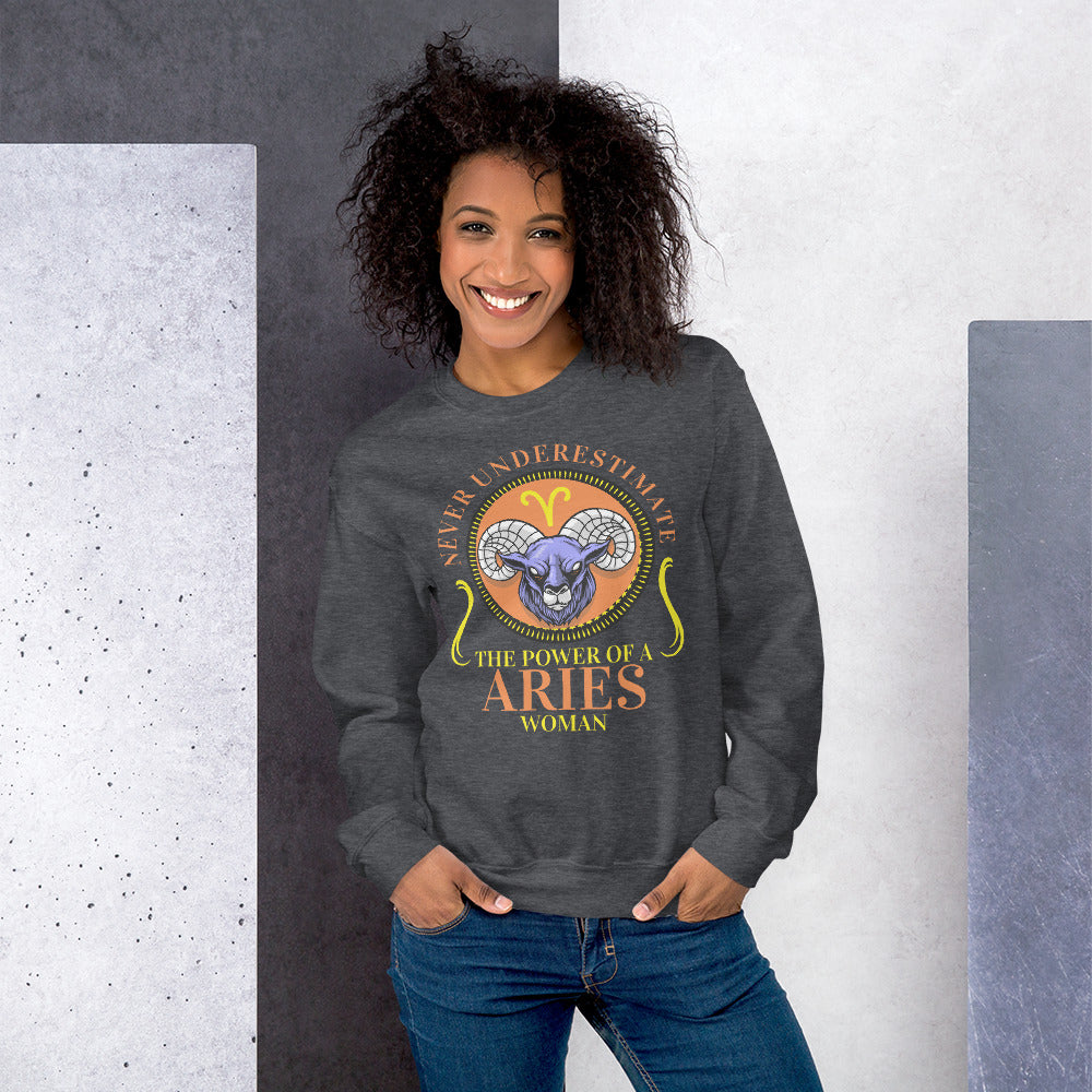 Women Aries Sweatshirts