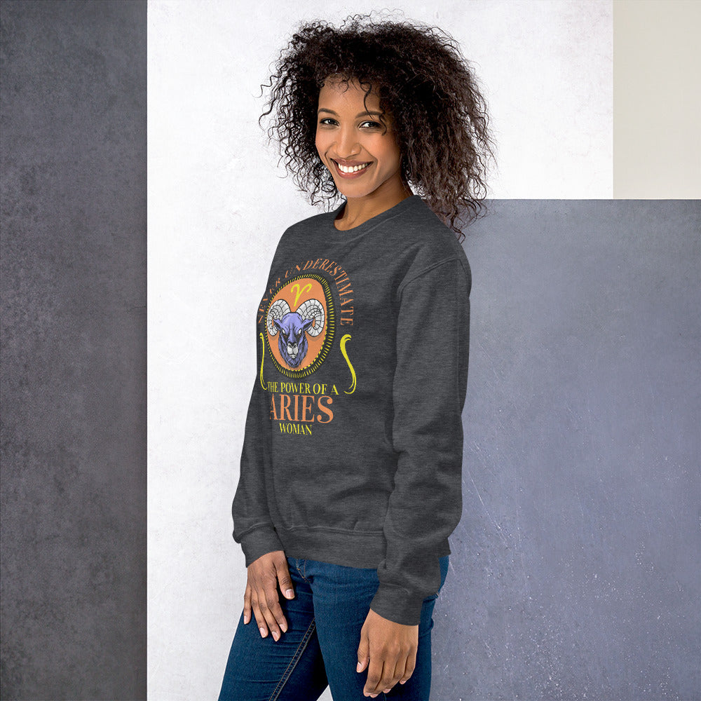 Women Aries Sweatshirts