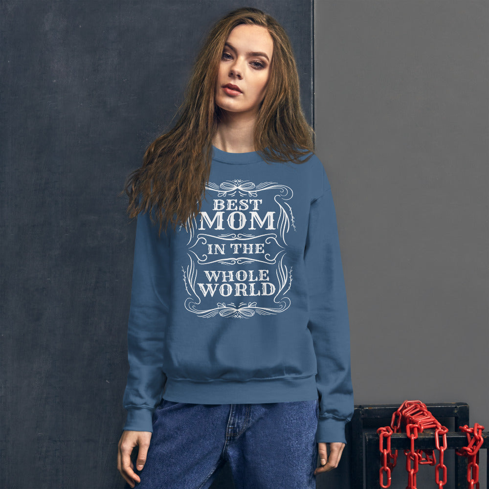 Women Best Mom Sweatshirts