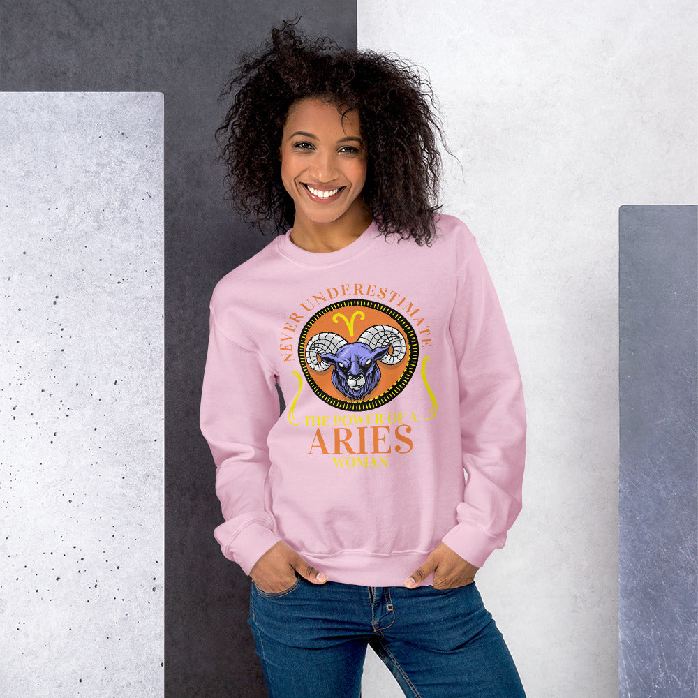 Women Aries Sweatshirts